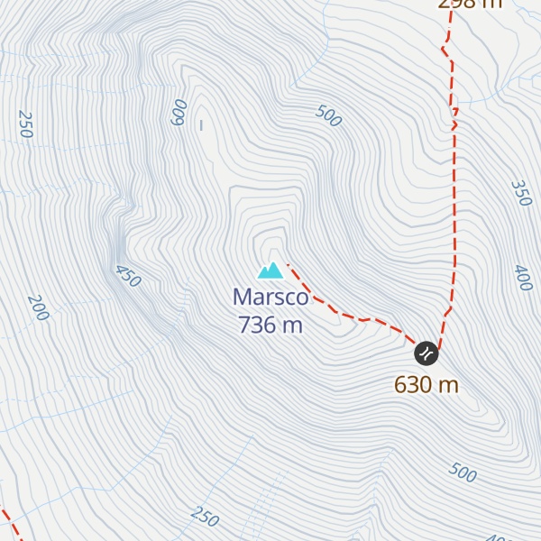 Map of Marsco