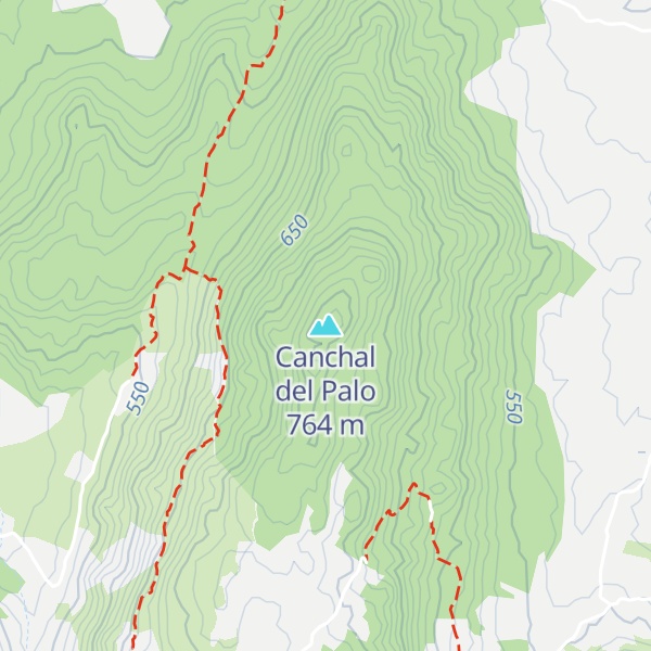 Map of Canchal del Palo