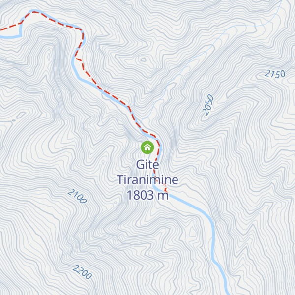 Map of Gite Tiranimine