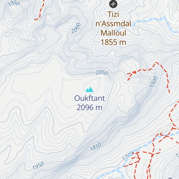 Map of Oukftant