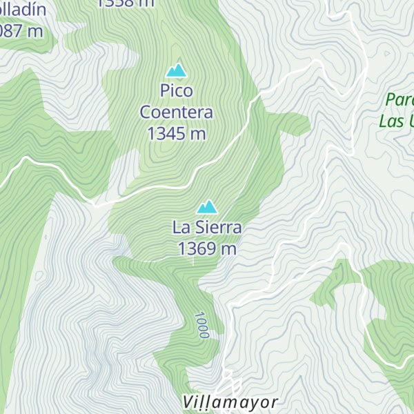 Map of La Sierra
