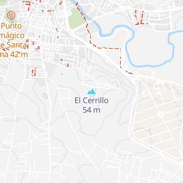 Map of El Cerrillo