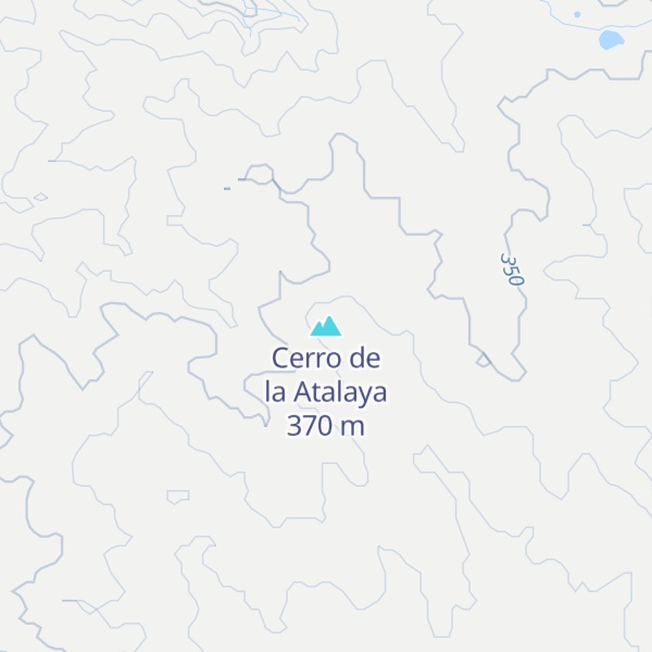 Map of Cerro de la Atalaya