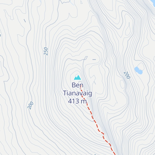 Map of Ben Tianavaig