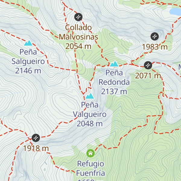 Map of La Malvosa