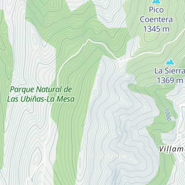 Map of Picuncesto