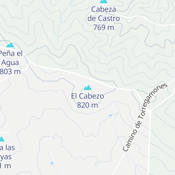 Map of El Cabezo