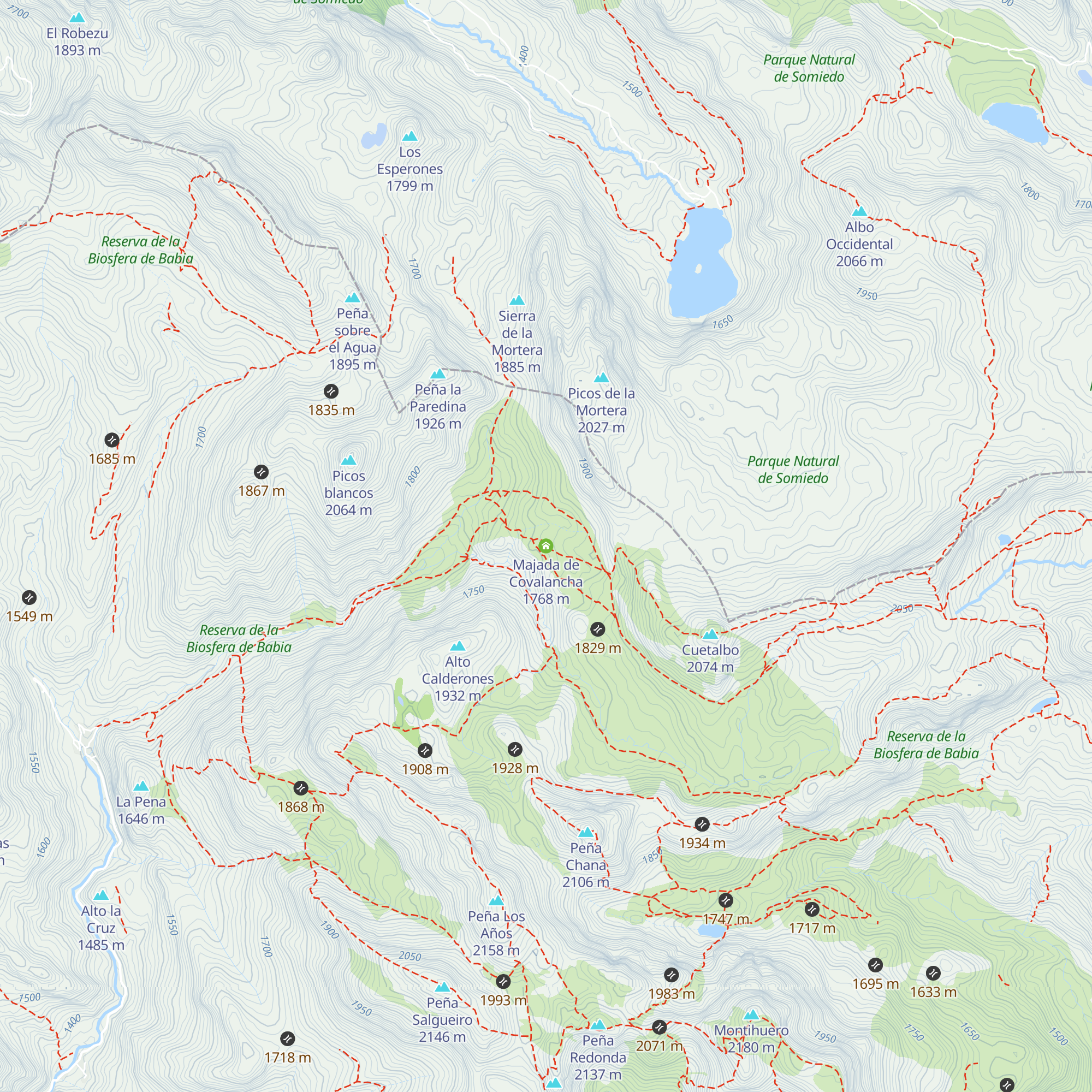Majada de Covalancha map