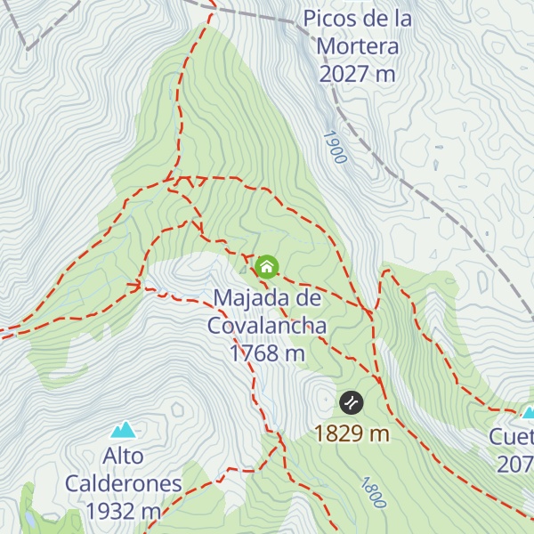 Map of Majada de Covalancha