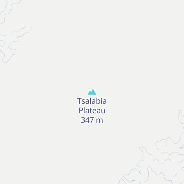 Map of Tsalabia Plateau
