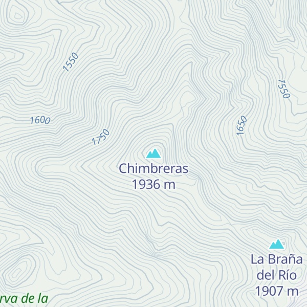 Map of Chimbreras