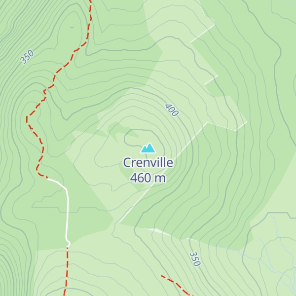 Map of Crenville