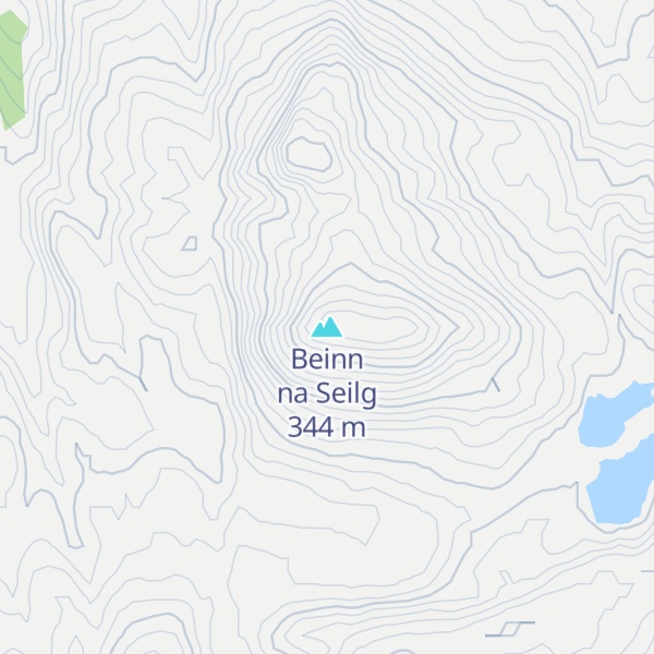 Map of Beinn na Seilg