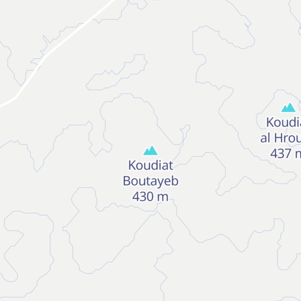 Map of Koudiat Boutayeb