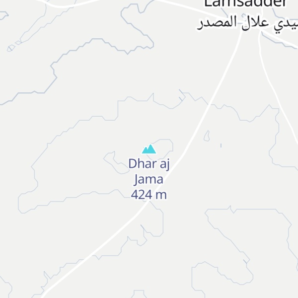 Map of Dhar aj Jama