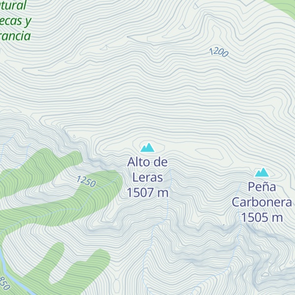 Map of Alto de Leras