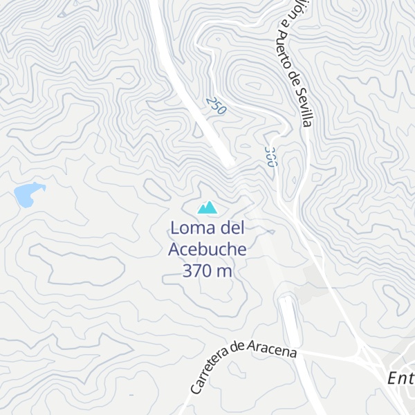 Map of Loma del Acebuche