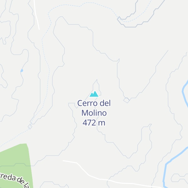 Map of Cerro del Molino