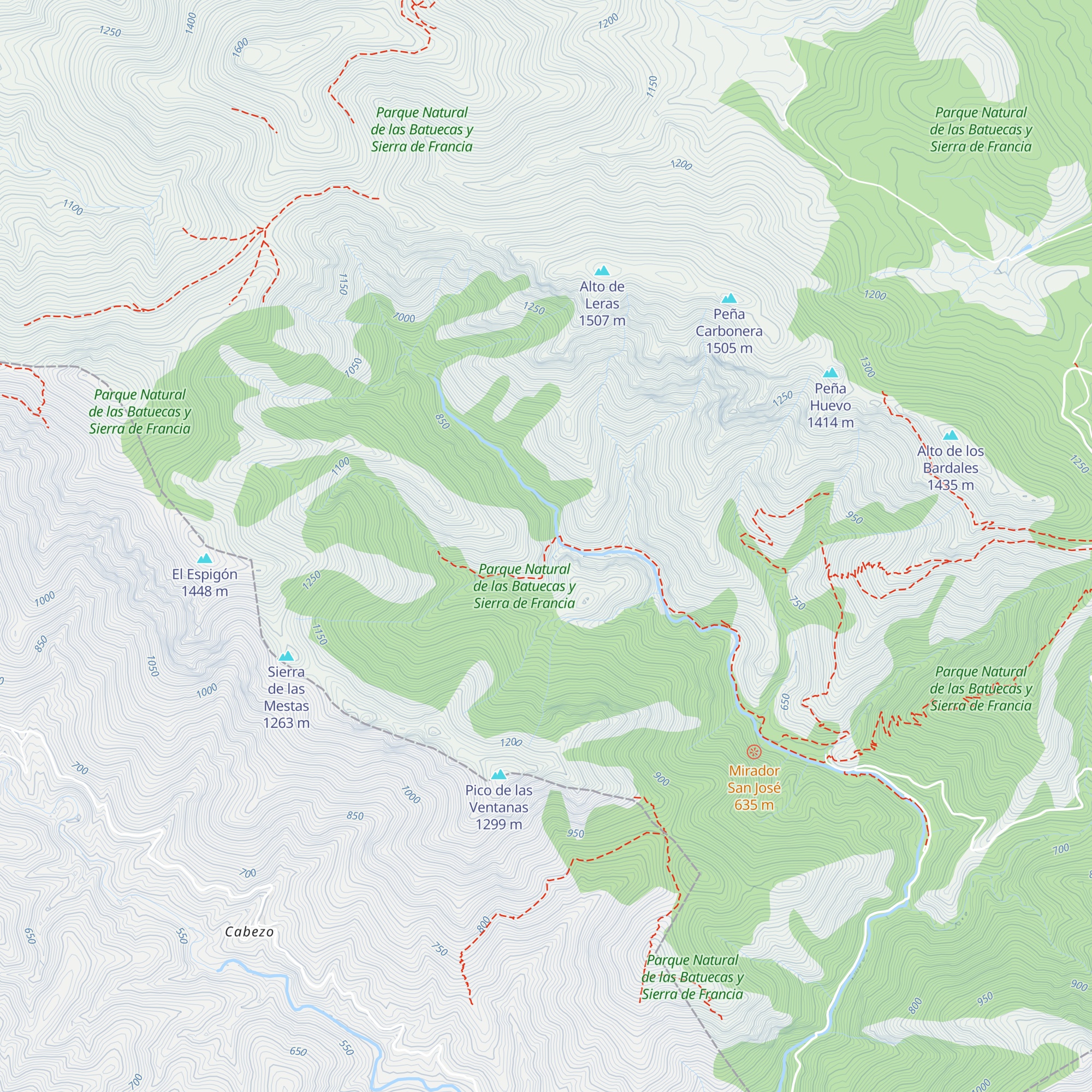 Refugio Libre map