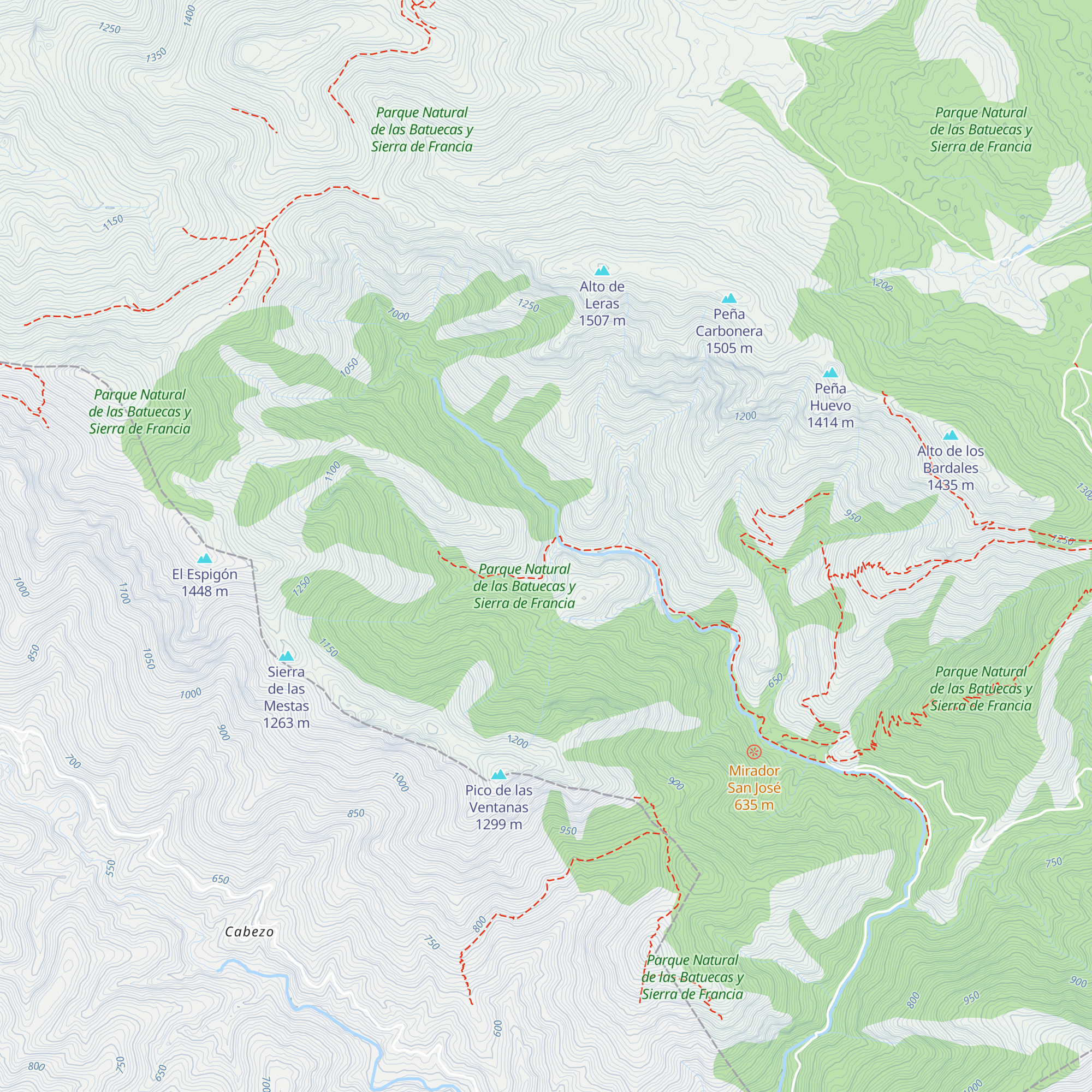 Refugio Libre map