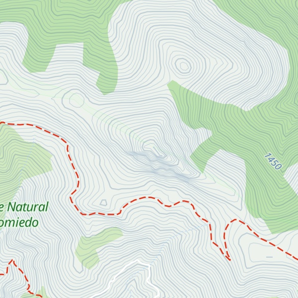 Map of Peña Negra