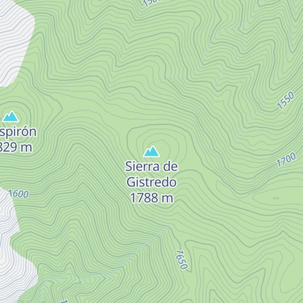 Map of Sierra de Gistredo