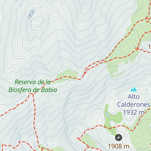 Map of Refugio Bustusil