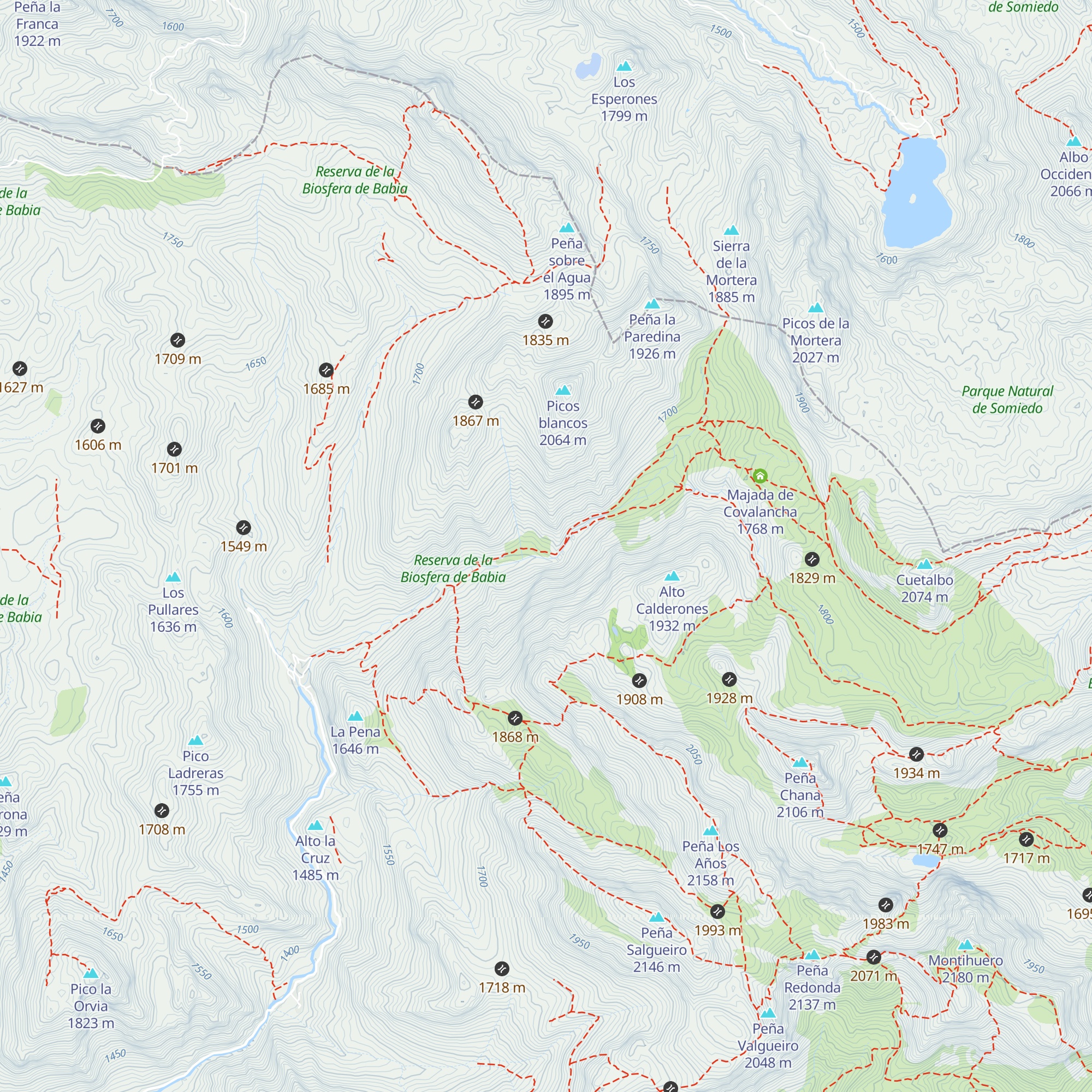 Refugio Bustusil map