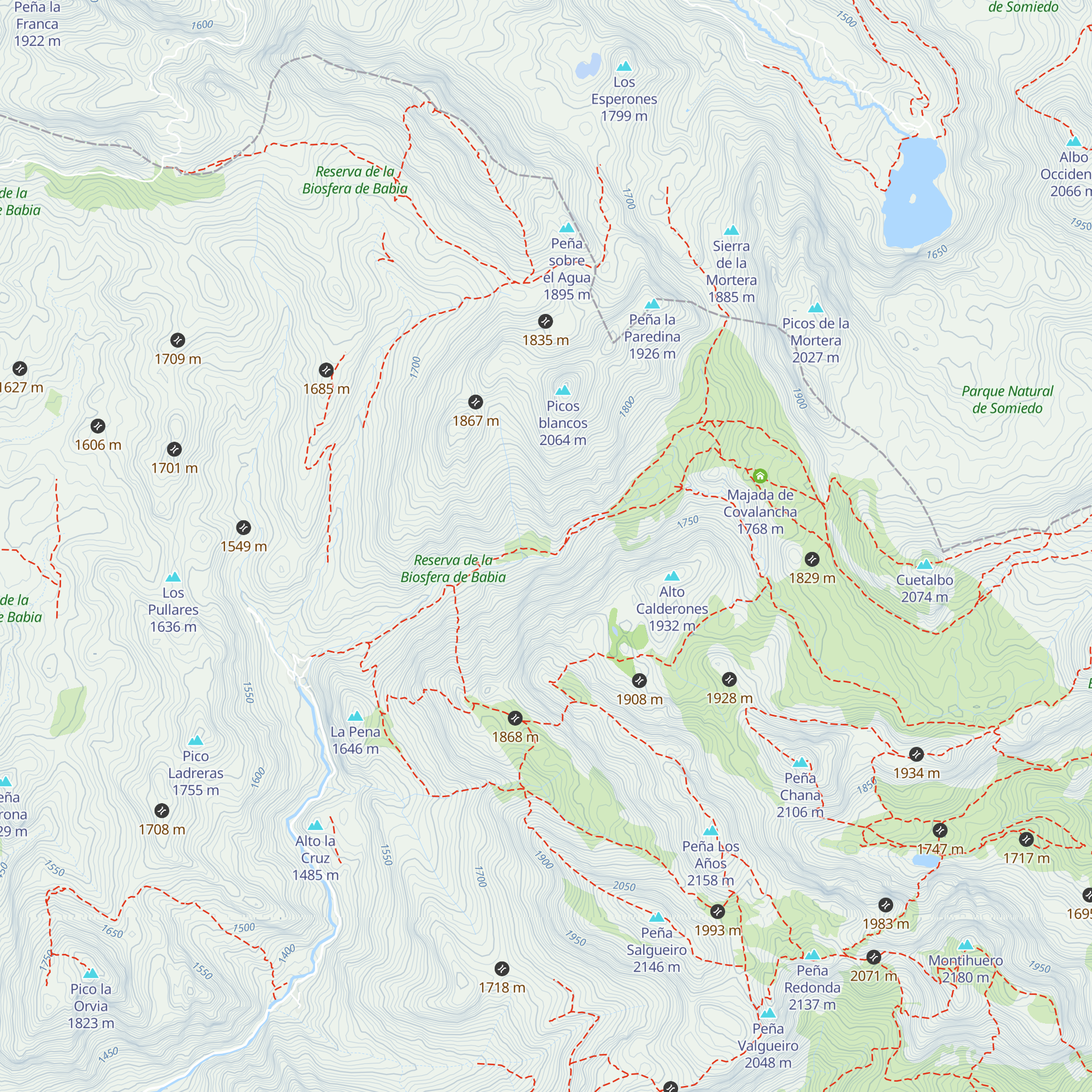 Refugio Bustusil map