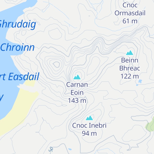 Map of Carnan Eoin