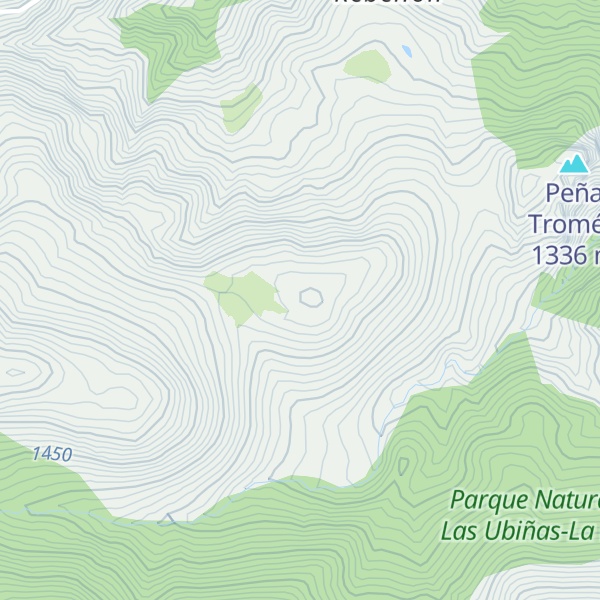 Map of Picu el Cuernu