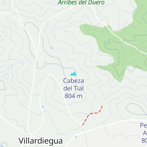 Map of Cabeza del Tial