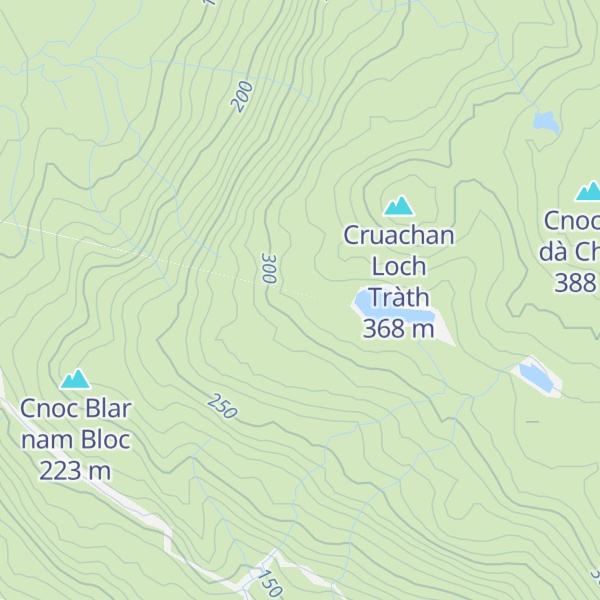 Map of Cnoc Deighean