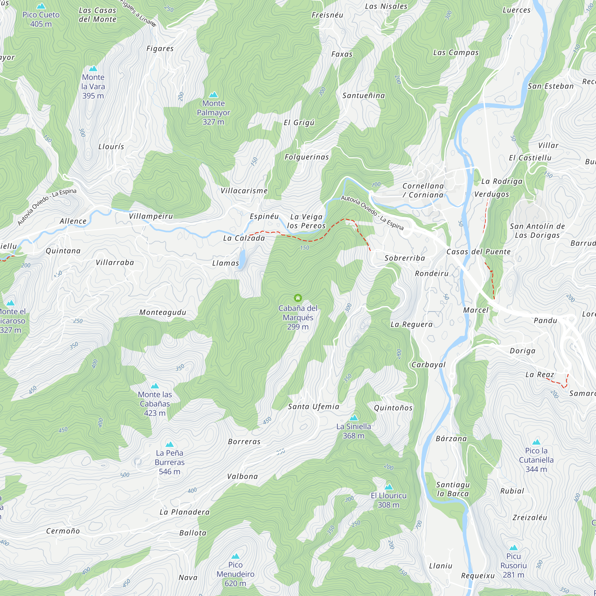Cabaña del Marqués map