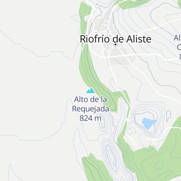 Map of Alto de la Requejada