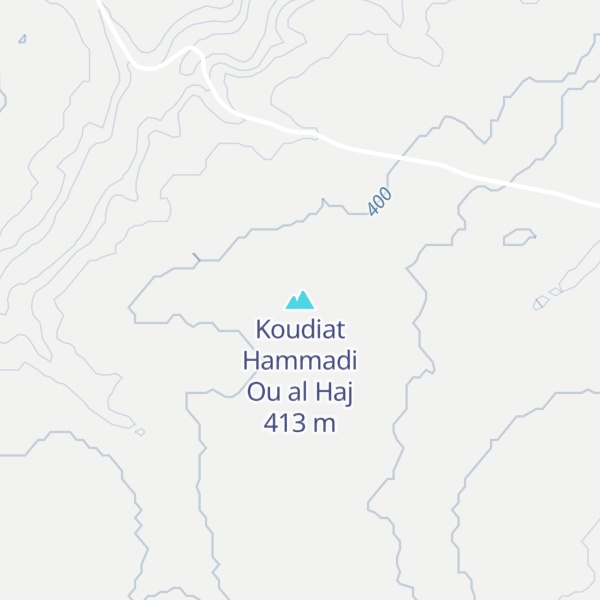 Map of Koudiat Hammadi Ou al Haj