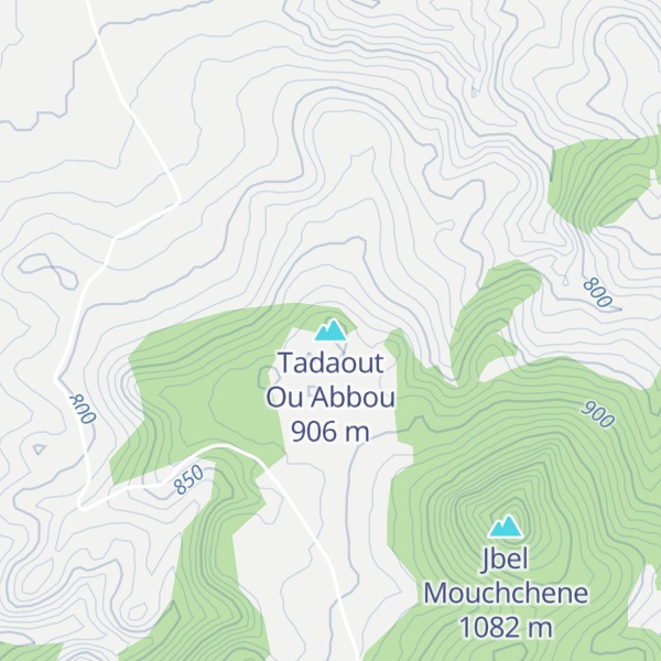 Map of Tadaout Ou Abbou