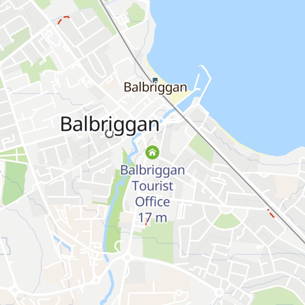 Map of Balbriggan Tourist Office