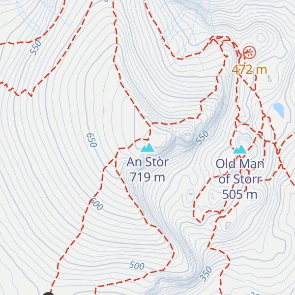 Map of An Stòr