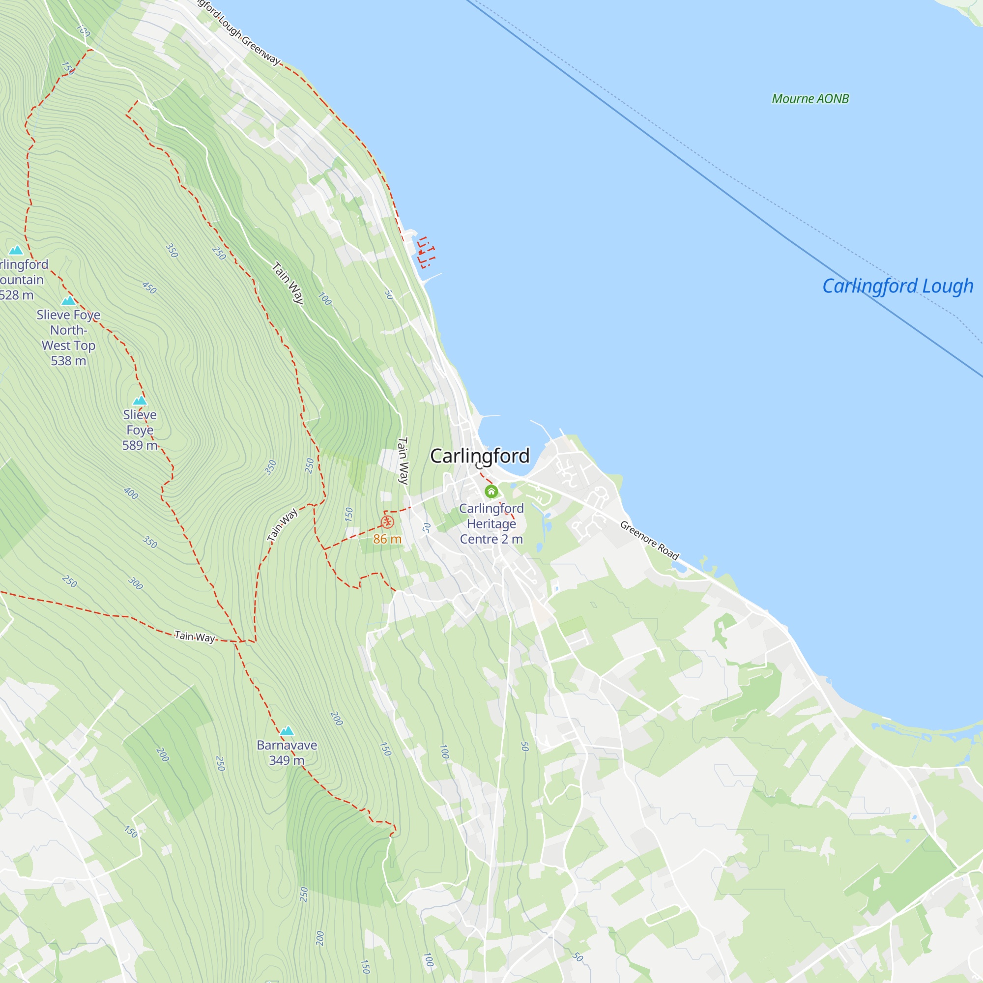 Carlingford Heritage Centre map