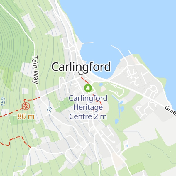Map of Carlingford Heritage Centre