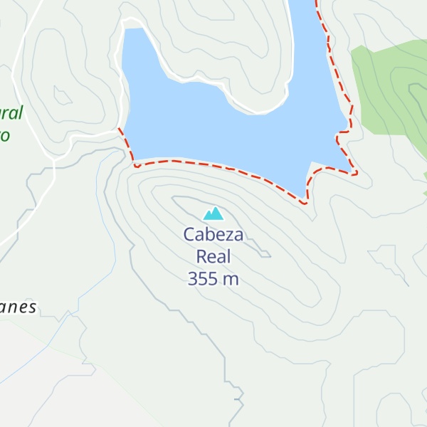 Map of Cabeza Real