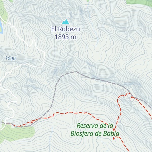 Map of Sierra de Chagüezos