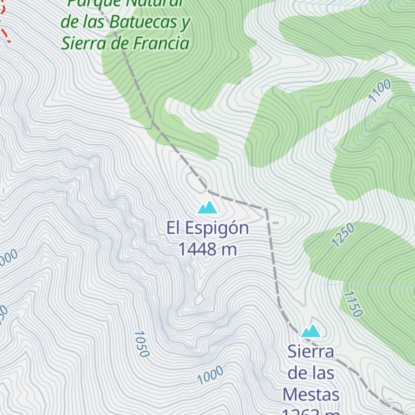 Map of El Espigón