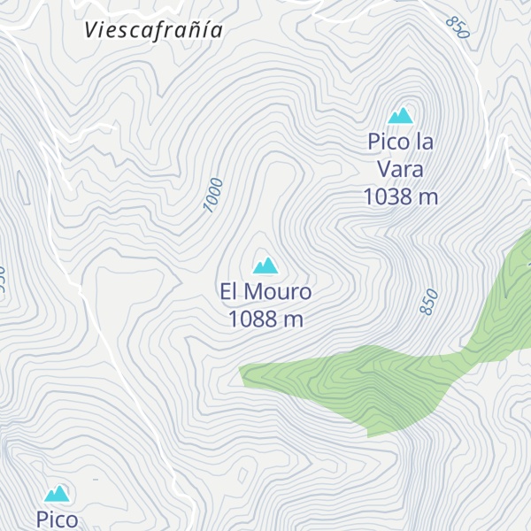 Map of El Mouro