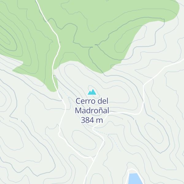Map of Cerro del Madroñal