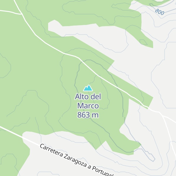Map of Alto del Marco