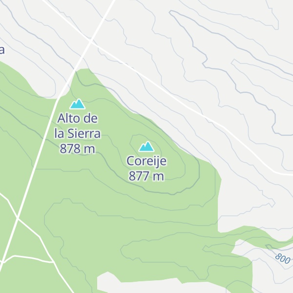 Map of Coreije