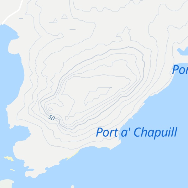 Map of Beinn Eibhne