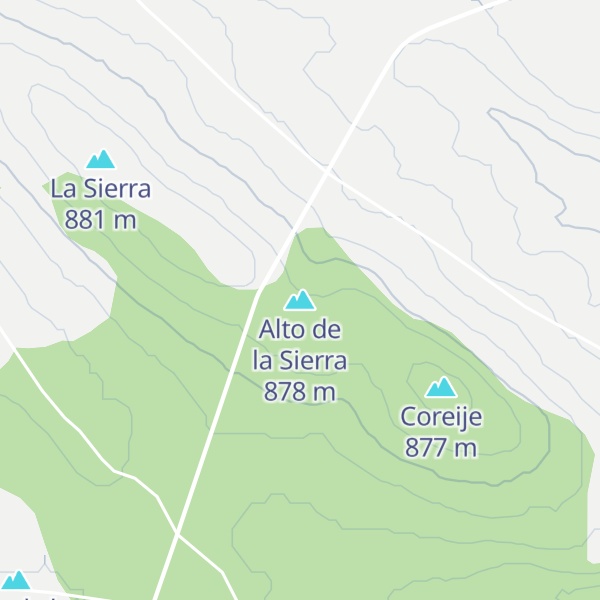 Map of Alto de la Sierra